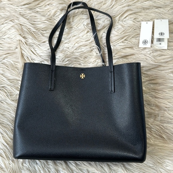 Tory Burch Handbags - Black EUC Tory Burch leather tote